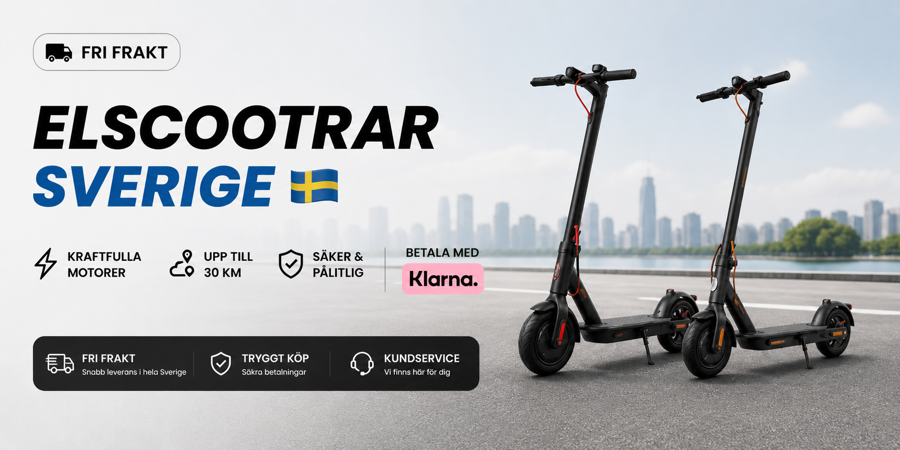 Elscootrar Sverige