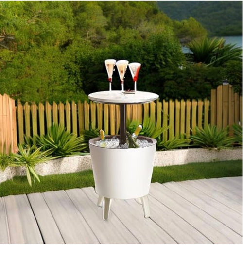 IceCool™ 2-in-1 Outdoor Cooler Table – Keep Drinks Cold All Summer