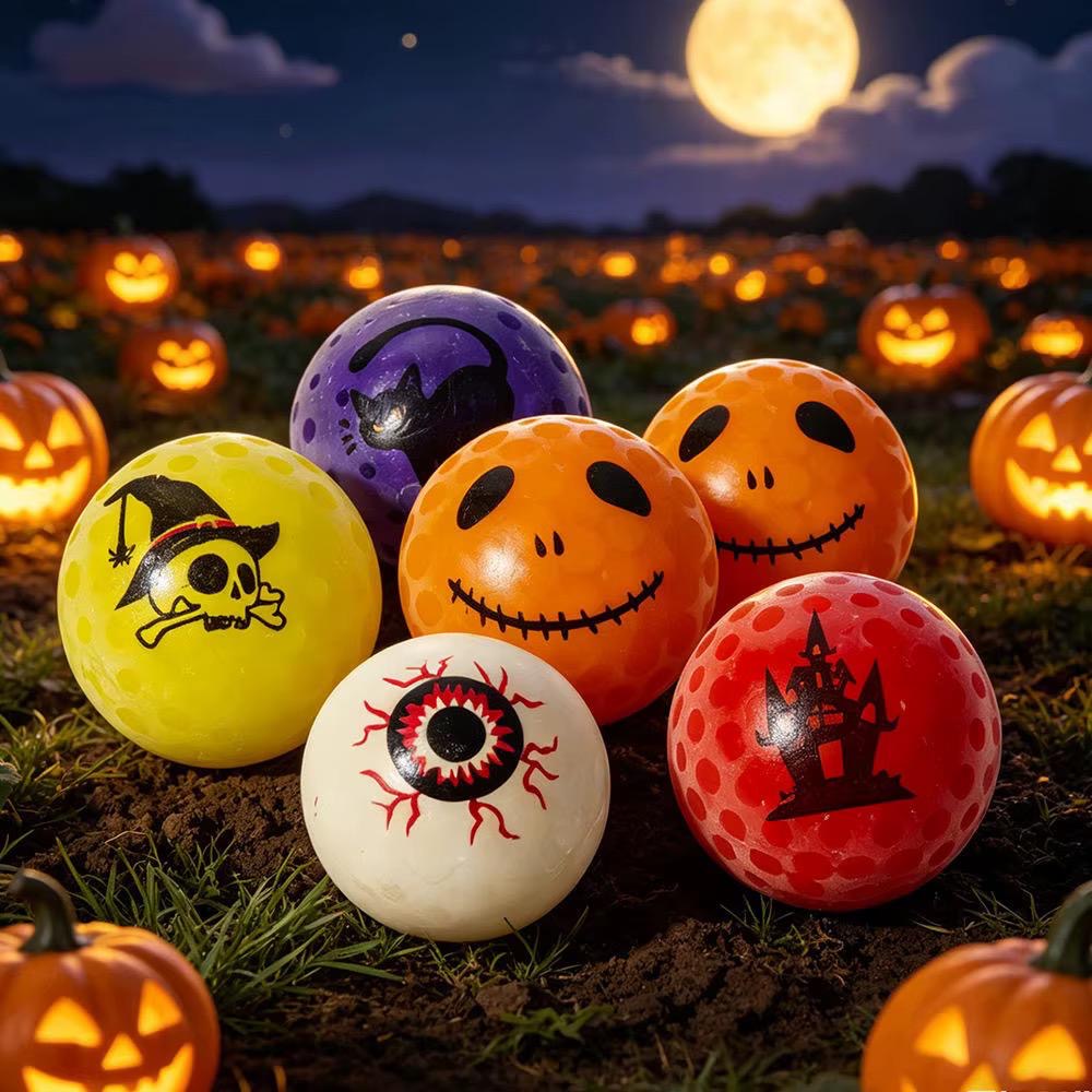 Halloween Squishy Stressboll med Pärlor