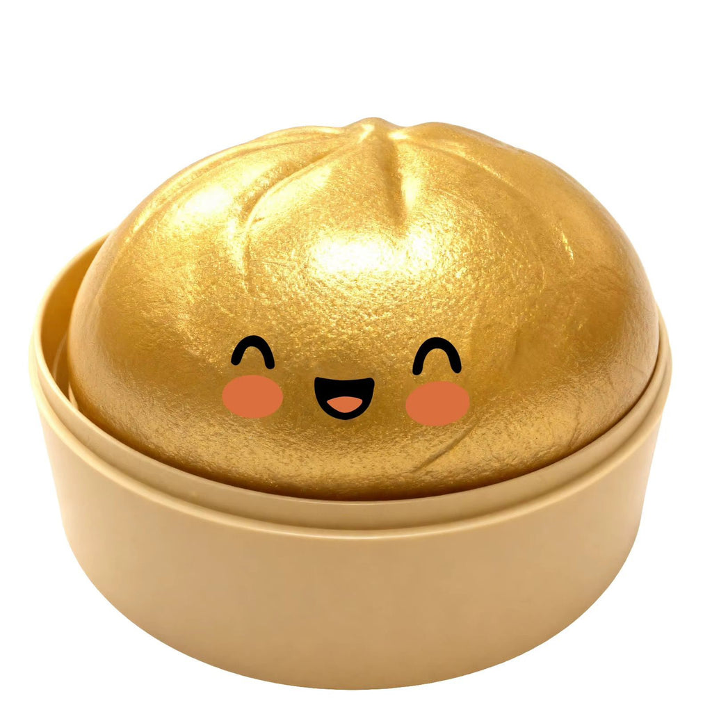 Söt Dumpling Squishy Stressleksak (Baozi Squeeze Toy)