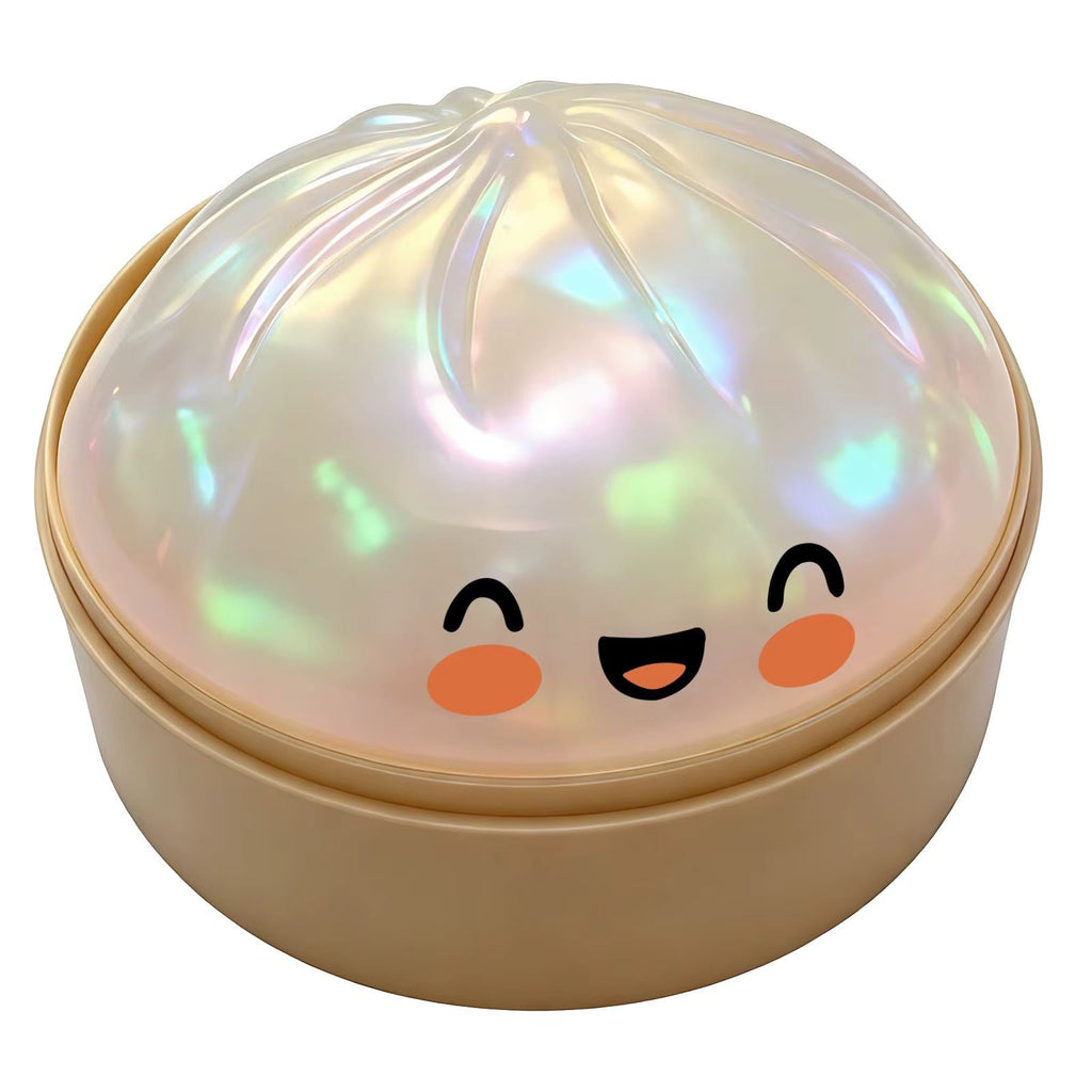 Söt Dumpling Squishy Stressleksak (Baozi Squeeze Toy)