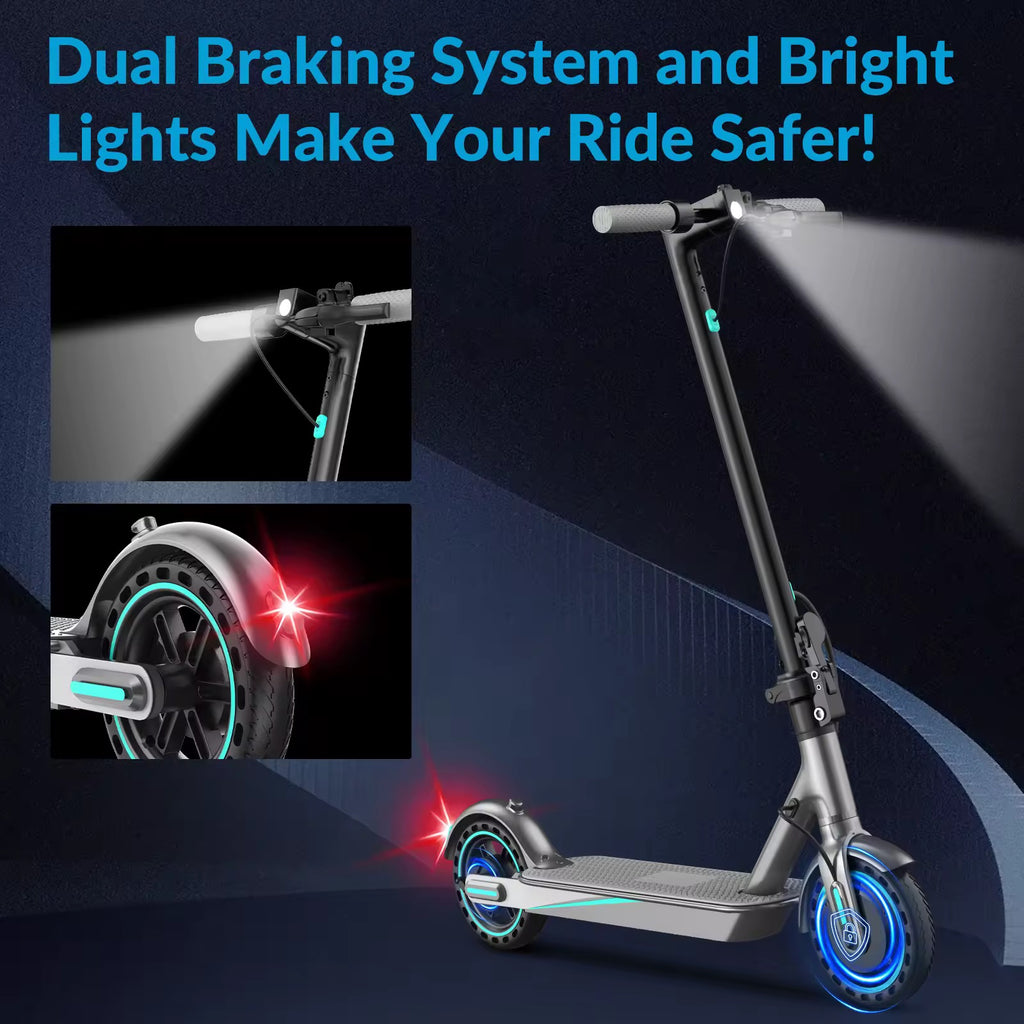 V8 Elektrisk Scooter 350W – 25 km/h – Fri Frakt