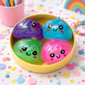 4-Pack Glitter Mystery Dumpling Squishy | Sugar Edition