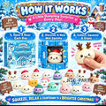 24PCS Mystery Dumpling Squishy Adventskalender 2026 – Julkalender med Sensory Fidgets