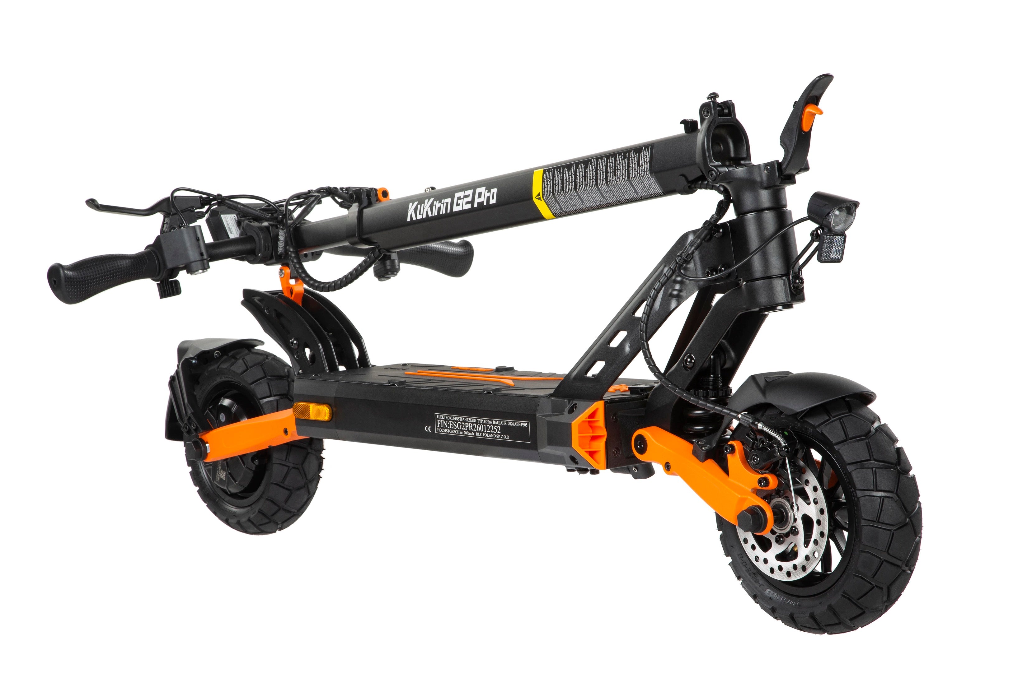 KuKirin G2 Pro ABE.  ElScooter 20 km/h