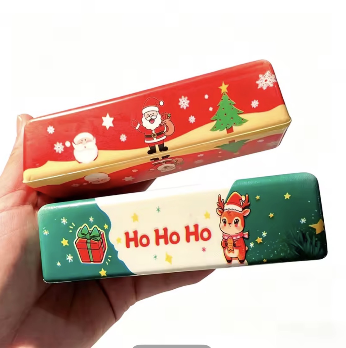 Jul Squishy Stressleksak – Tomte & Ren
