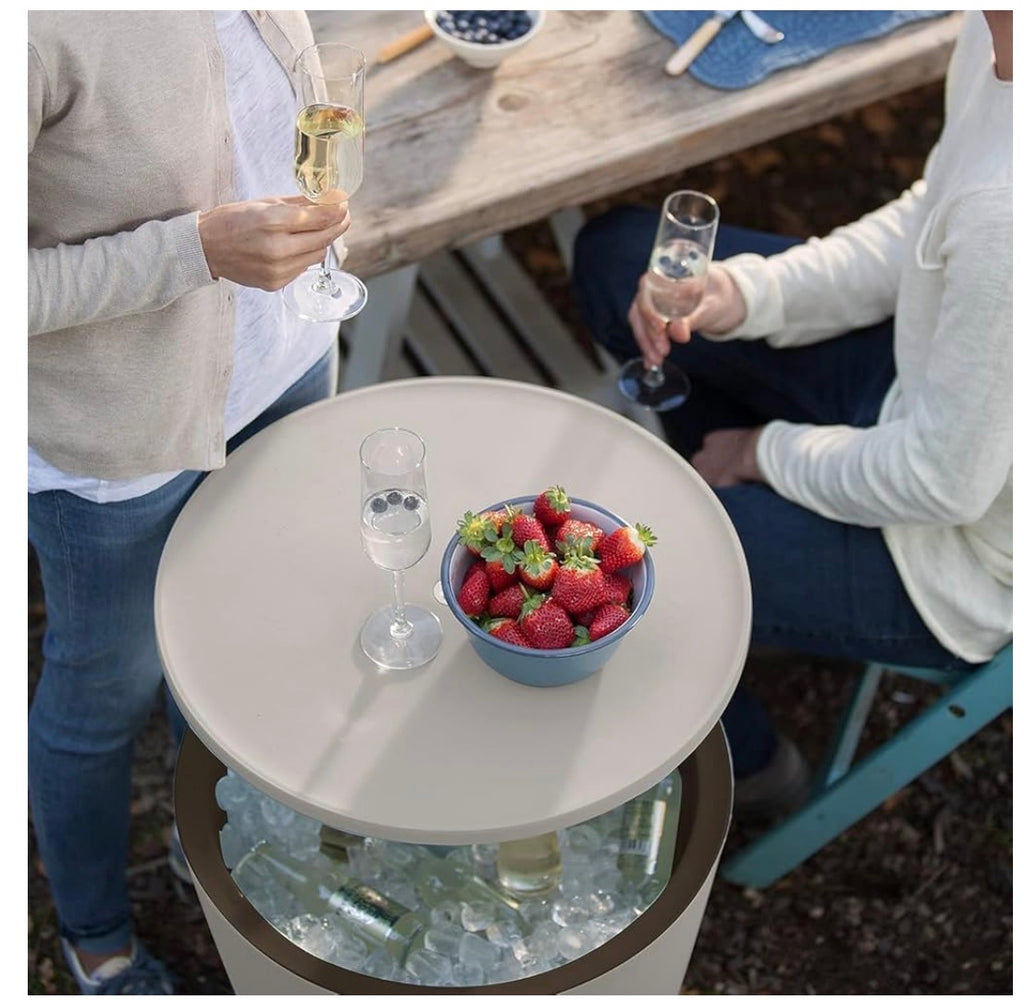 IceCool™ 2-in-1 Outdoor Cooler Table – Keep Drinks Cold All Summer