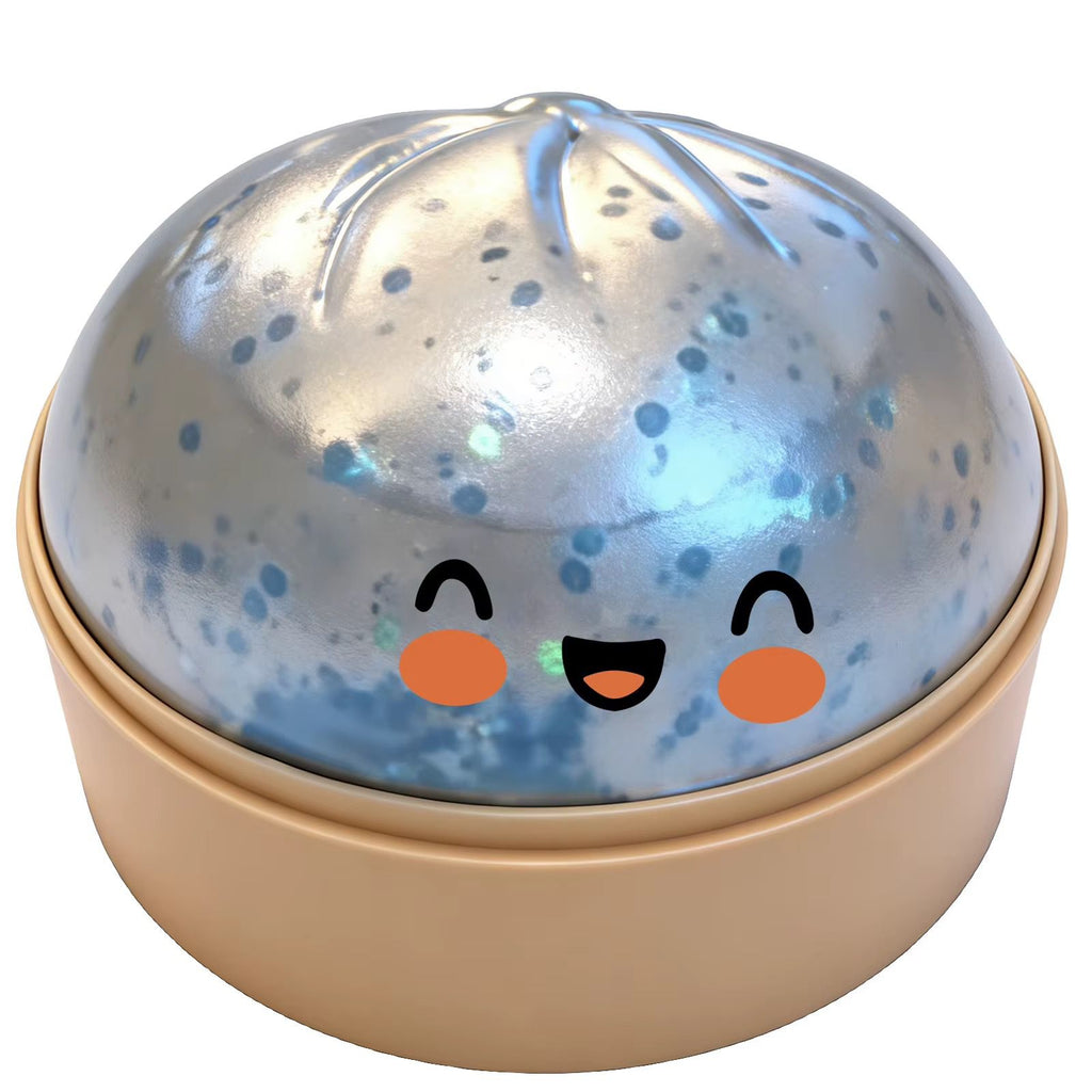 Söt Dumpling Squishy Stressleksak (Baozi Squeeze Toy)