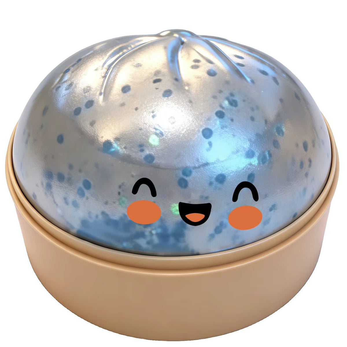 Söt Dumpling Squishy Stressleksak (Baozi Squeeze Toy)