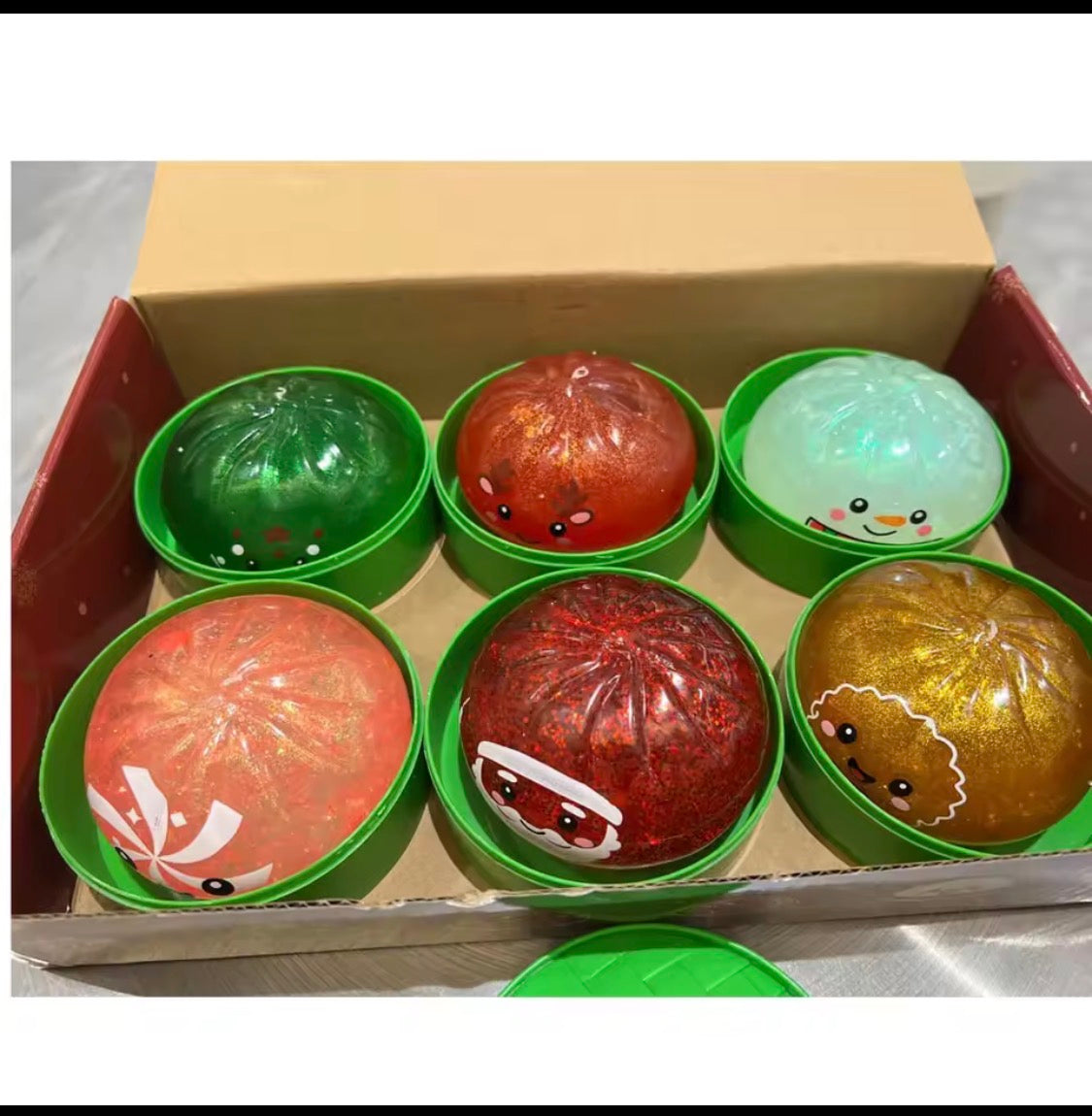 Christmas Dumplings Squishy – Julfigur
