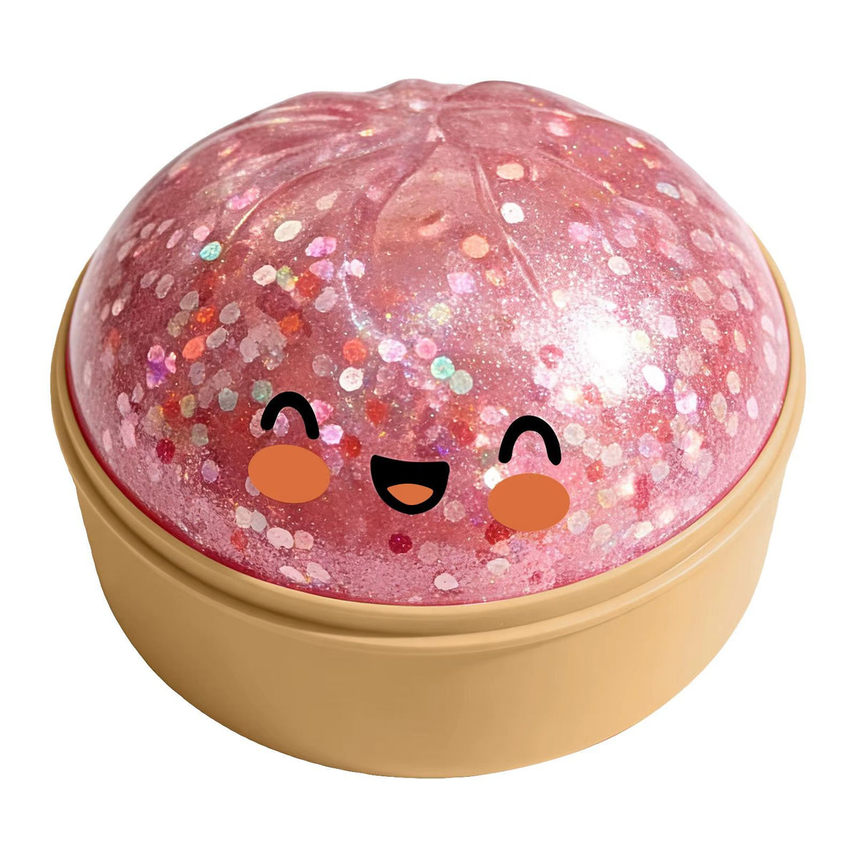 Söt Dumpling Squishy Stressleksak (Baozi Squeeze Toy)