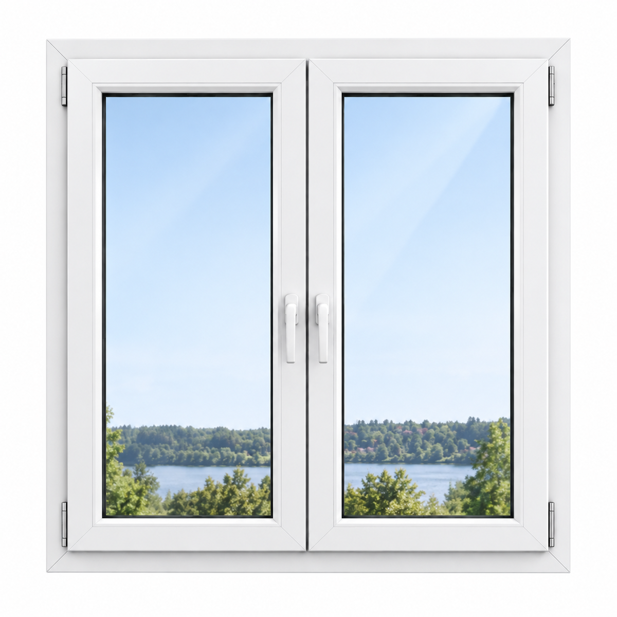 PVC Fönster 2-luft French | 2-glas | Elegant Vision AD
