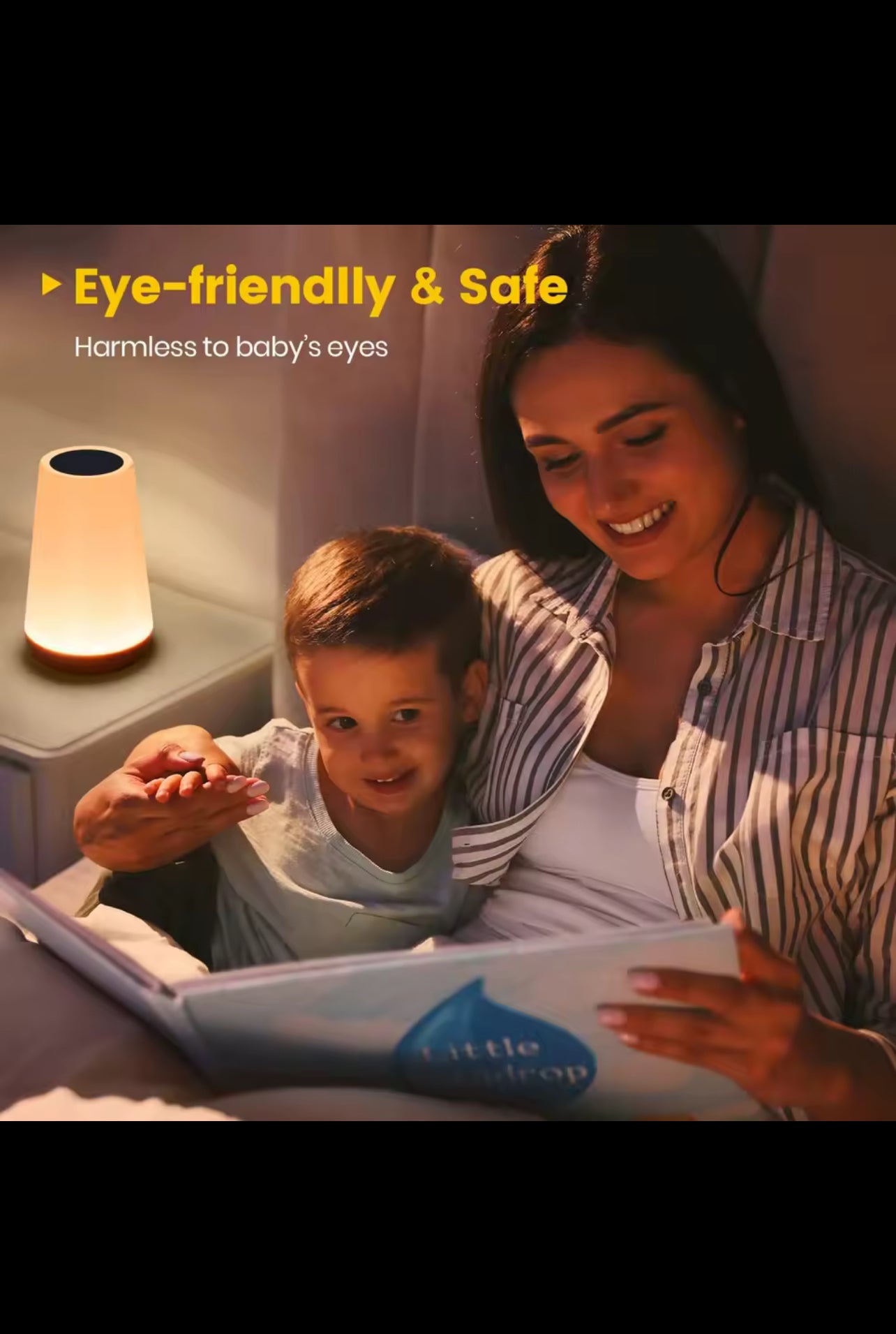 Nordic Cozy Light™ – 13 Color Smart Bedside Lamp