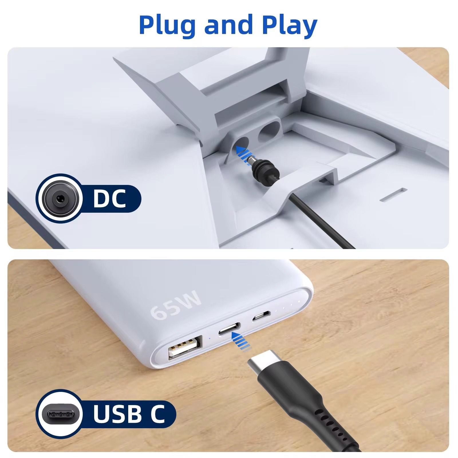 Starlink Mini DC to USB-C Power Cable - 65W PD Waterproof