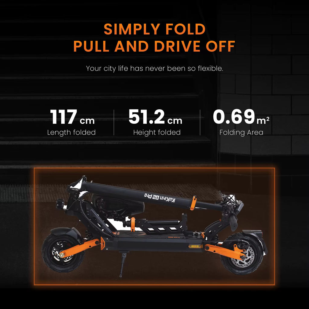 KuKirin G2 Pro Elscooter – Prisvärd & Bekväm