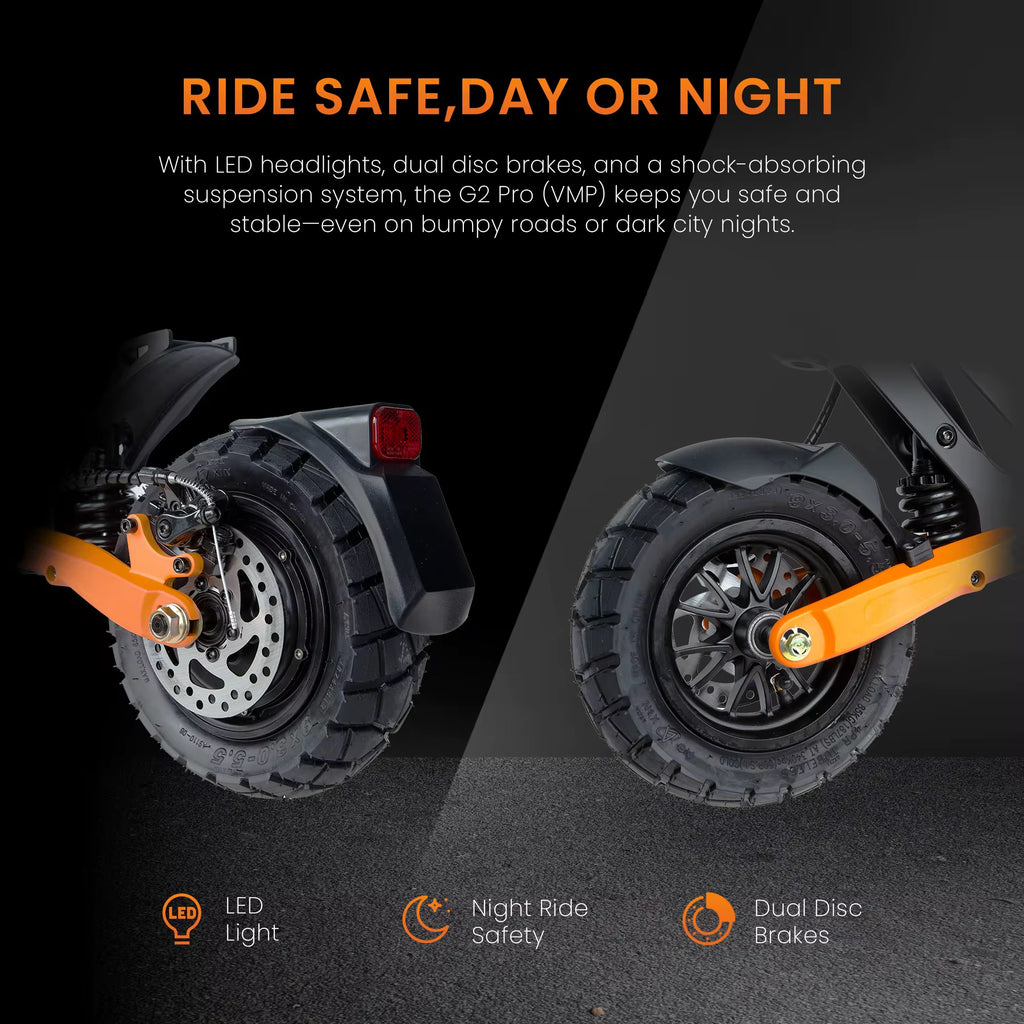 KuKirin G2 Pro Elscooter – Prisvärd & Bekväm