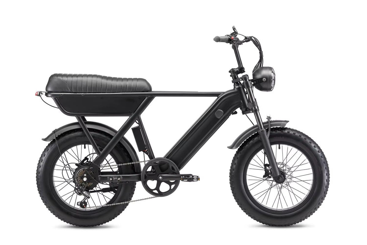 Y20 Fatbike Elcykel | 500W 48V 15Ah – Hydrauliska Bromsar