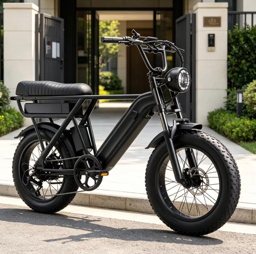 Y20 Pro Fatbike Elcykel | 500W 48V 35Ah – Extra Lång Räckvidd