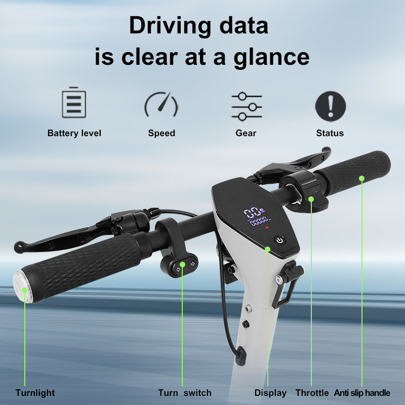 Kepow E12 Elektrisk Scooter – 500W, 10 tum